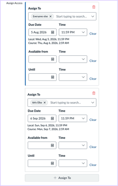 LMS side extension setup