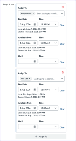 Setting Extension From the LMS
