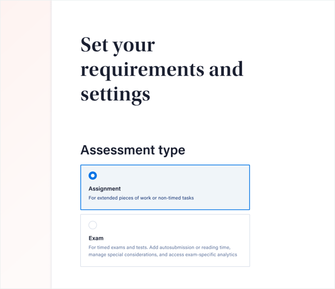 select assignment