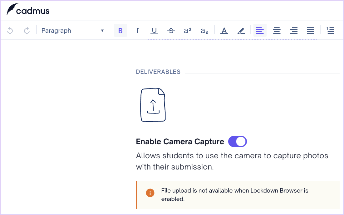 File Upload and Image Capture